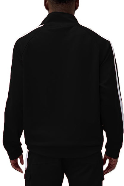 Men's Two Stripe Track Jacket