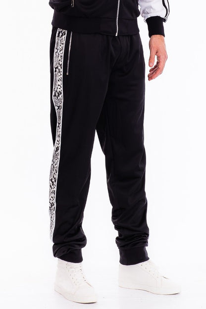 Men's Snake Print Track Suit