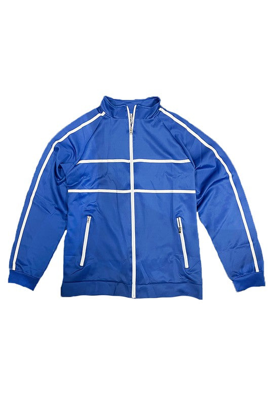 Men's Stripe Track Jacket