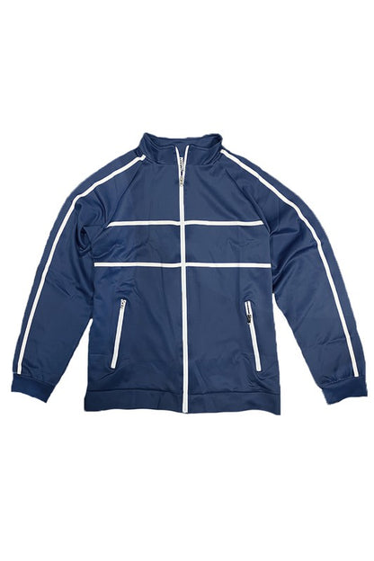 Men's Stripe Track Jacket