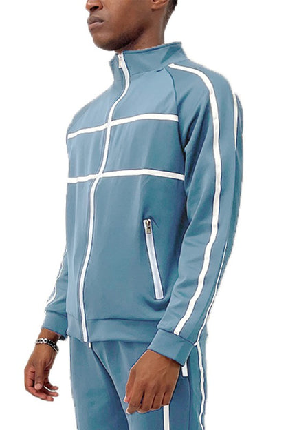 Men's Stripe Track Jacket