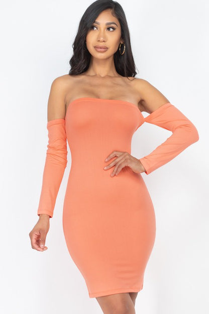 Criss-Cross Open Back Bodycon Dress