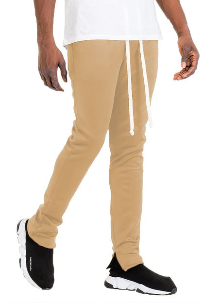 Men's Solid Color Track Pants