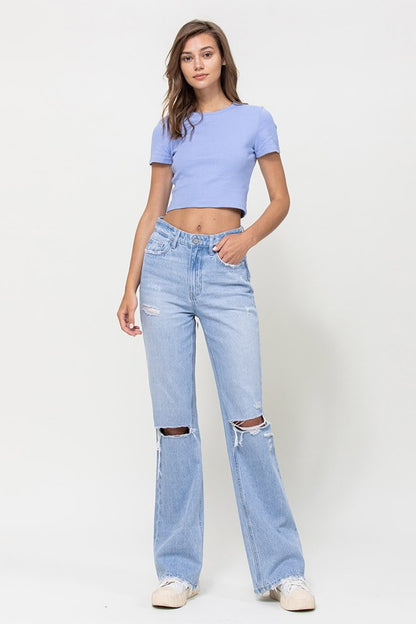 90's Vintage Flare Jeans VERVET by Flying Monkey