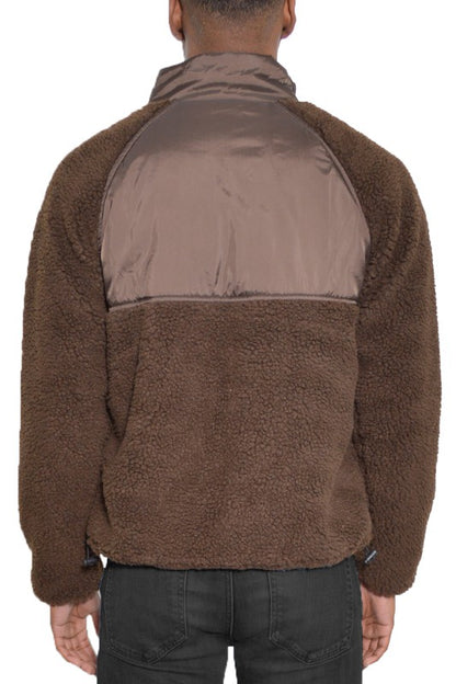 Men's Full Zip Sherpa Jacket