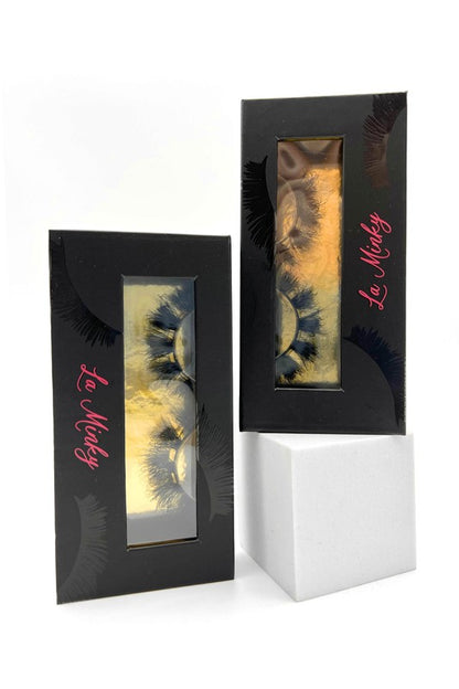 Heavy Volume Cat eye Natural mink Lashes