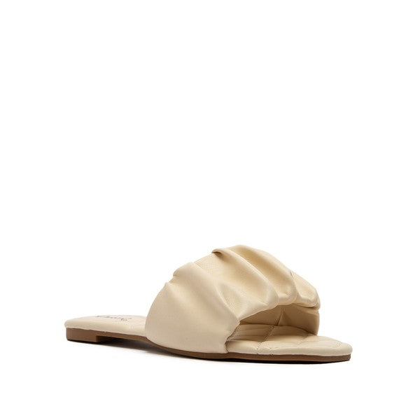 Keep It Classy Beige Slides Stella Shoes