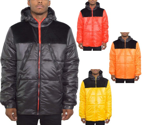 Men's Bubble Puffer Jacket