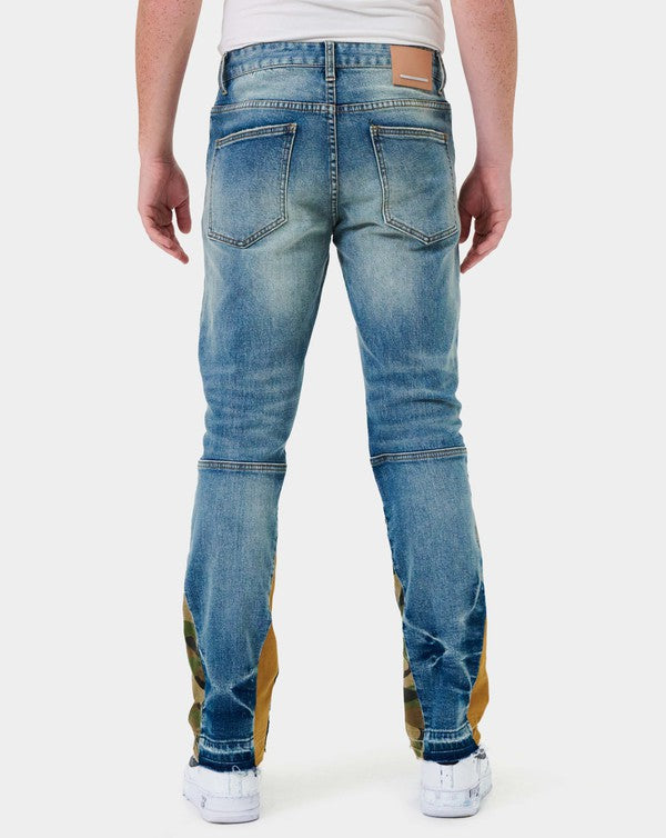 Men's Heavy Rip & Repair Slim Fit Jeans First Row