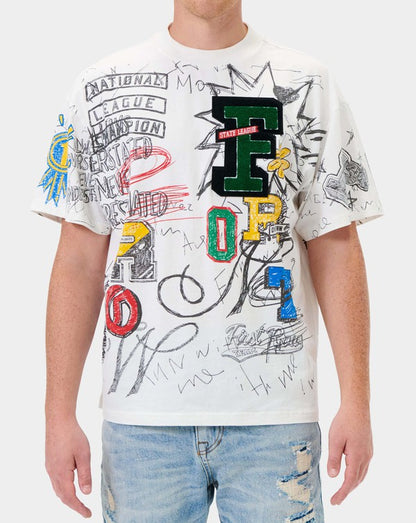 Men's All Over Doodling Tee