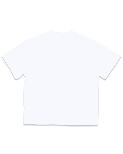 Men's Chenille Patch Tee - White First Row