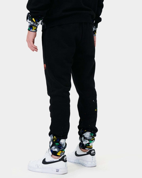 Men's Hand Paint Joggers First Row