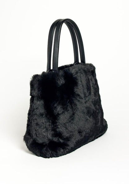 Mini Fur Tote Purse