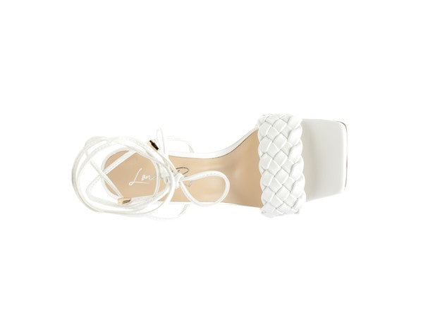 Skora Tie Up Heeled Sandals