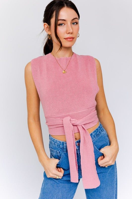 Multi-tie/ Convertible Sweater Top LE LIS