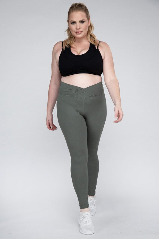 Plus+ V Waist Leggings