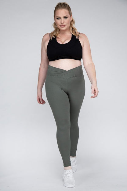 Plus+ V Waist Leggings