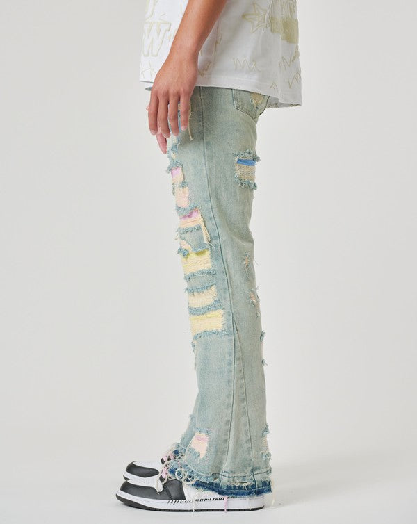 Men's Straight Leg Denim Jeans