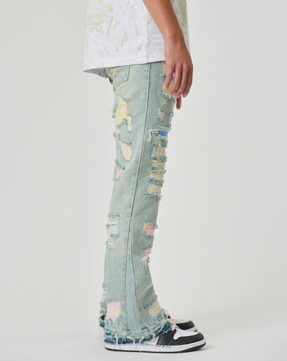 Men's Straight Leg Denim Jeans