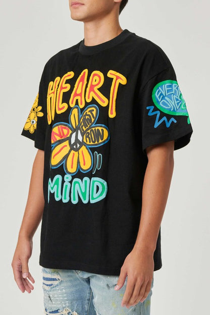 Men's Flower Puff Graphic Tee