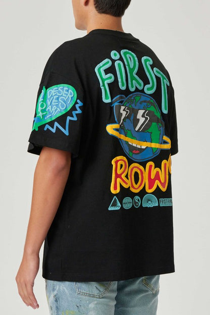 Men's Flower Puff Graphic Tee