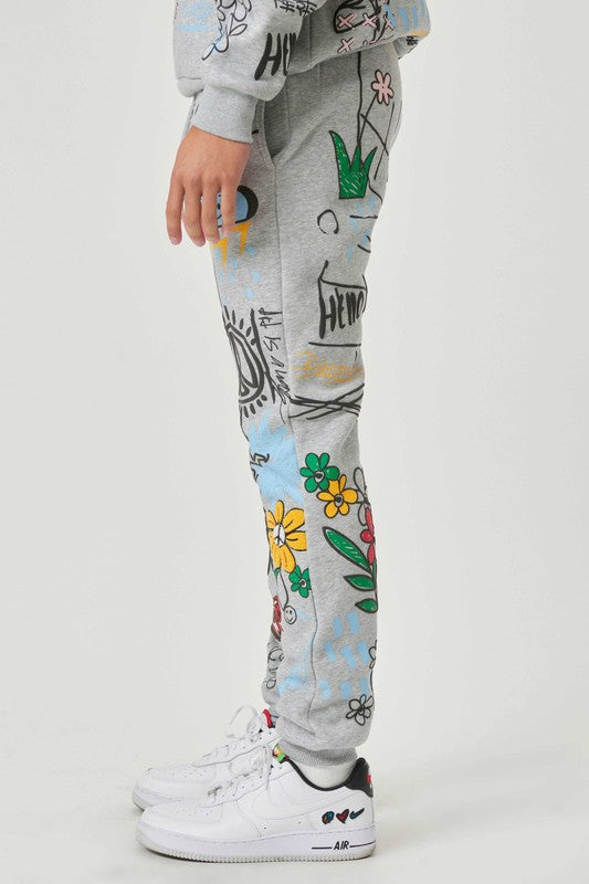 Men's All Over Graphic Jogger