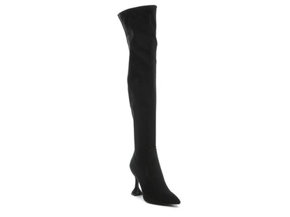 Brandy Over The Knee High Heeled Boots