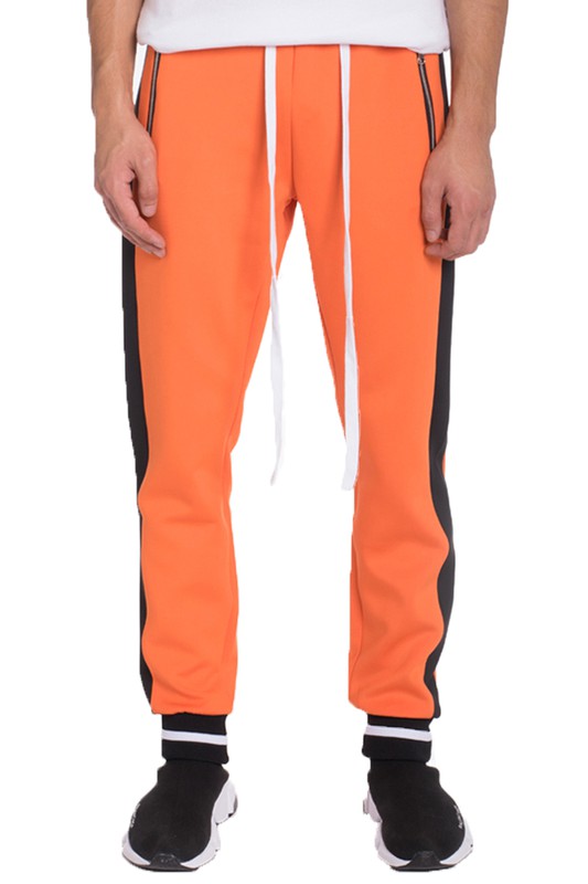 Weiv Men's Heavy Weight Single Stripe Jogger