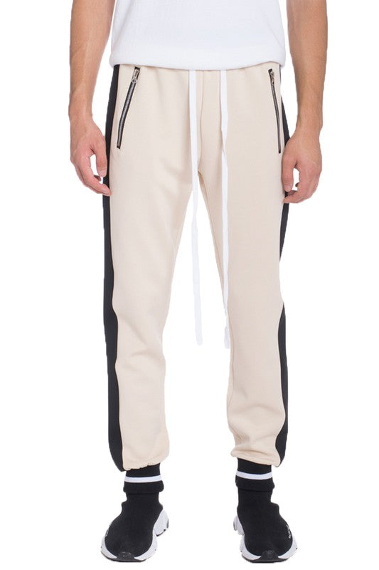 Weiv Men's Heavy Weight Single Stripe Jogger