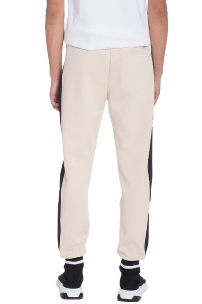 Weiv Men's Heavy Weight Single Stripe Jogger