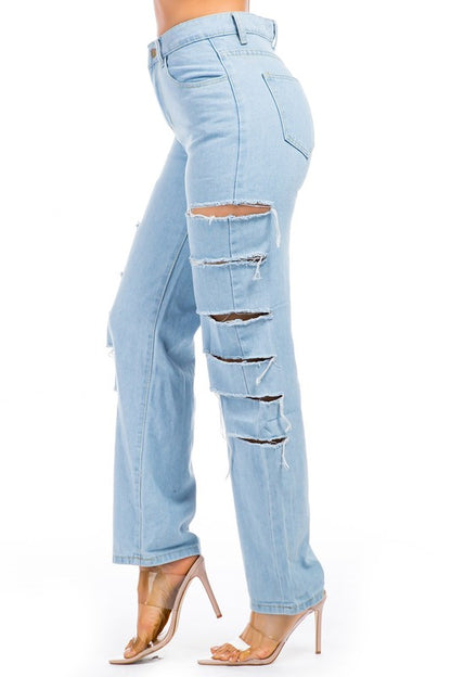 Multi-Cut Boyfriend Jeans