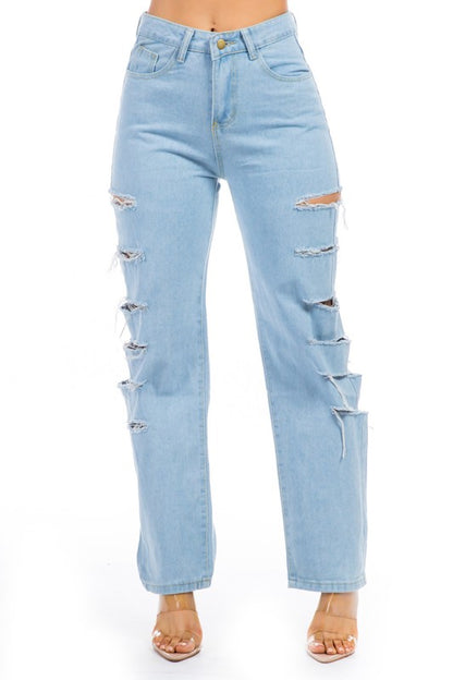 Multi-Cut Boyfriend Jeans