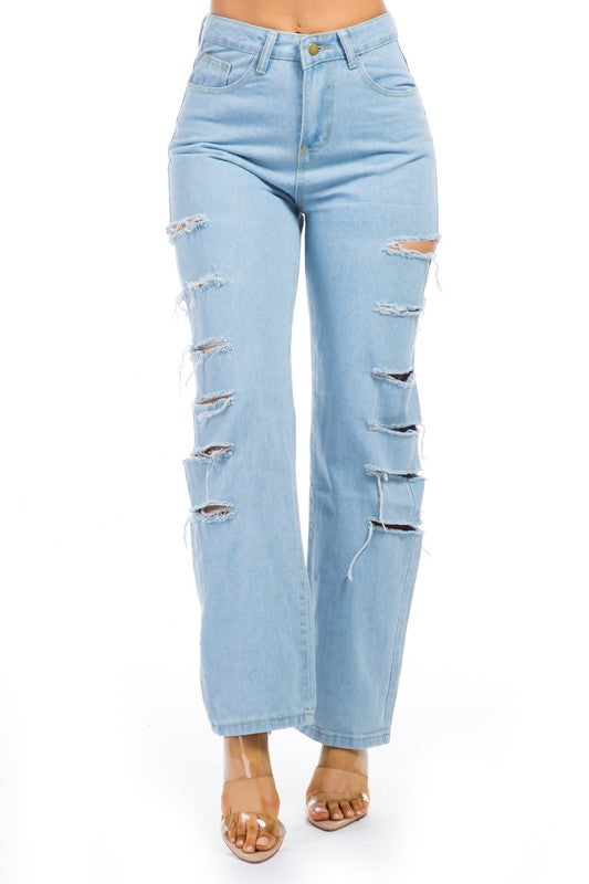 Multi-Cut Boyfriend Jeans