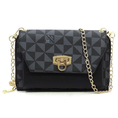 Monogram Zip Around Crossbody Clutch Wallet