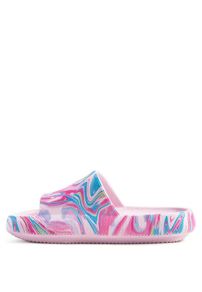 Whirl Marbling Dip Dye Slides