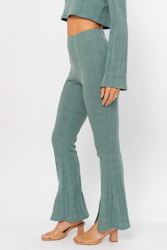 Front Slit Pants