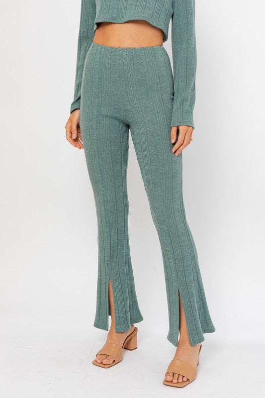 Front Slit Pants