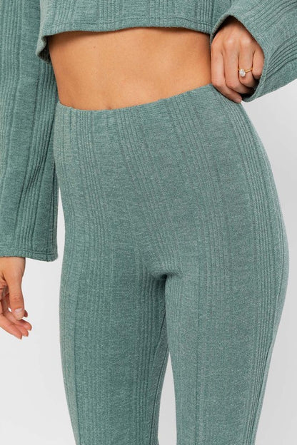 Front Slit Pants