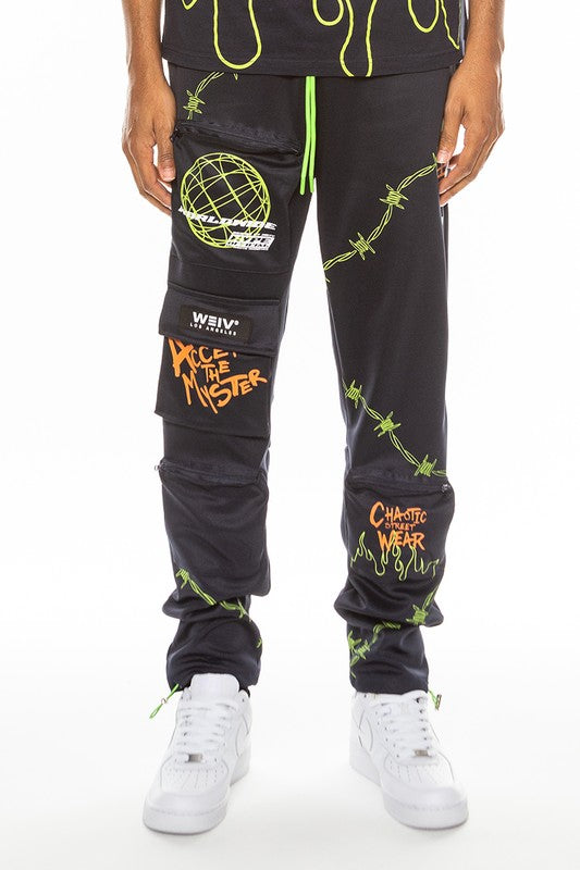 Weiv Men's Hype Official Print Track Pant