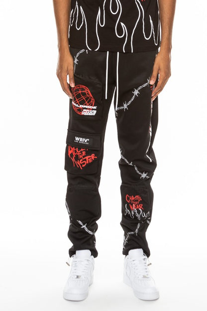 Weiv Men's Hype Official Print Track Pant