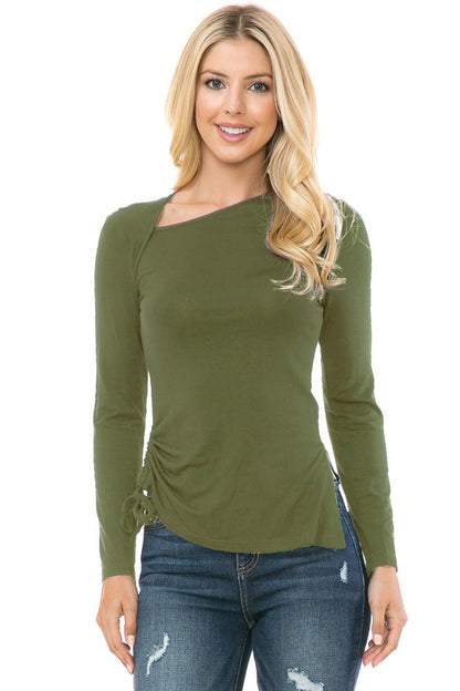 Knit Long Sleeve Top