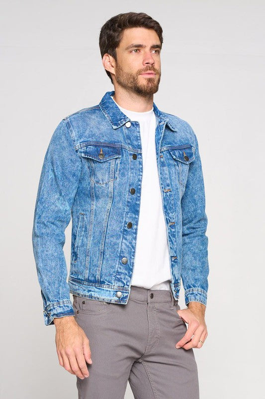 Men's Denim Jacket Blue Age