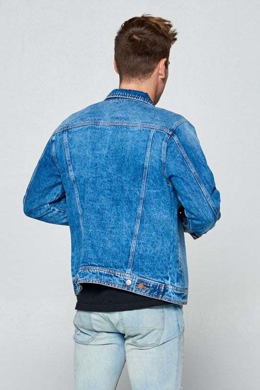 Men's Denim Jacket Blue Age