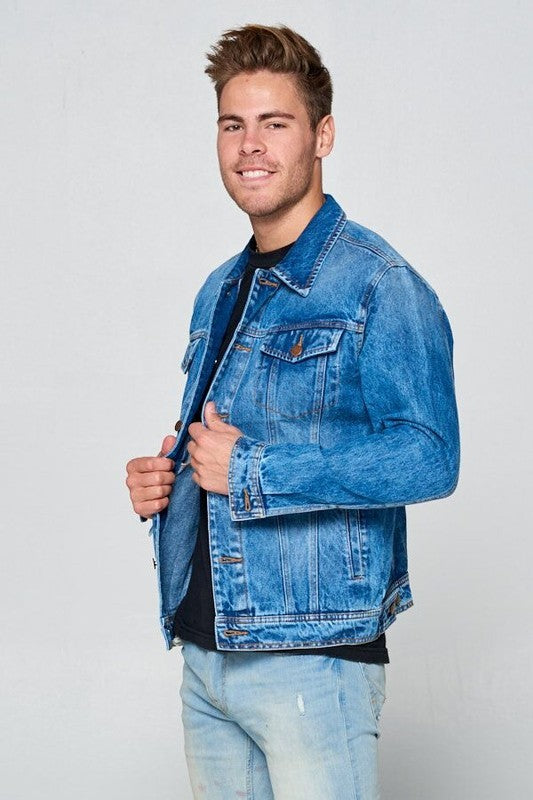 Men's Denim Jacket Blue Age