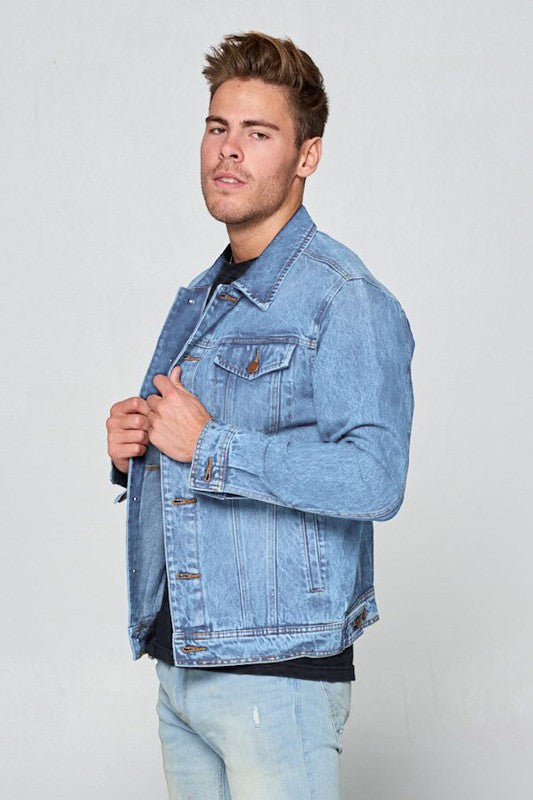 Men's Denim Jacket Blue Age