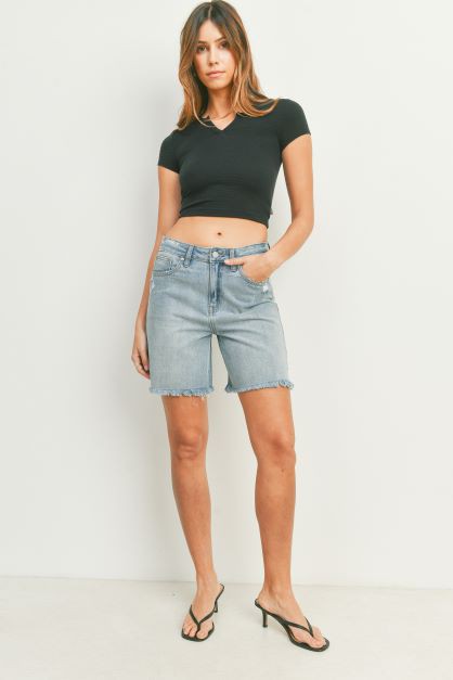 Denim Bermuda Shorts JUST USA JEANS