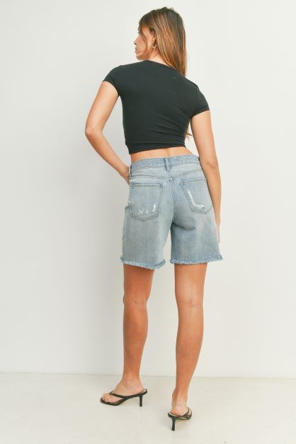 Denim Bermuda Shorts JUST USA JEANS