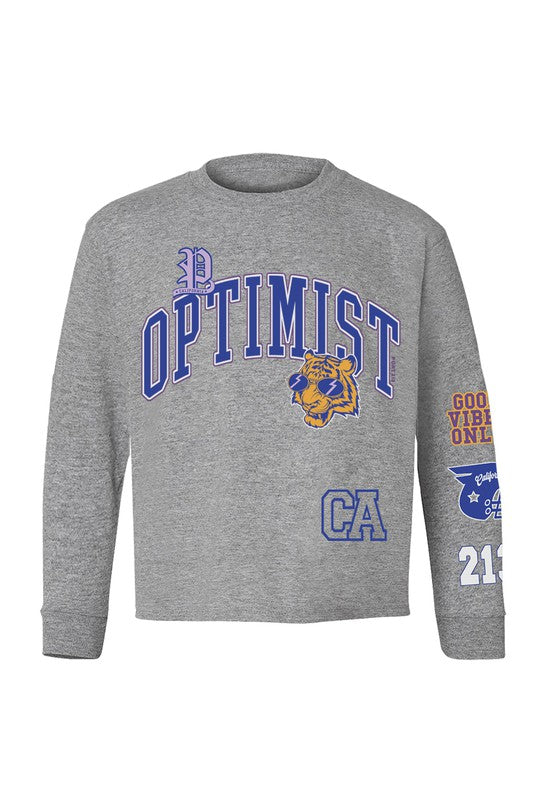 Kids Unisex Optimist Long Sleeve Tee Port 213