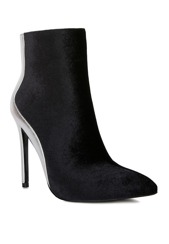 SLADE Metallic Highlight High Heeled Ankle Boots