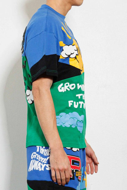 Men's Think Green Cut & Sew Graphic Tee